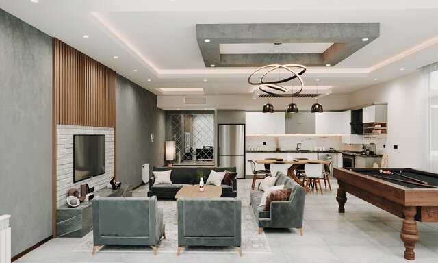 Modern Villa Full Interior design