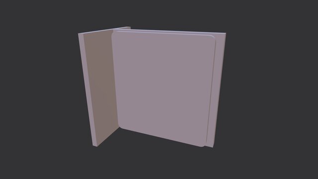 3D model of Modern Bed Frame