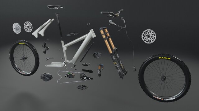 Electric Mountain Bike Design Concept – image 2 of 7
