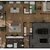 Furnished 3D Residential Floor Plan