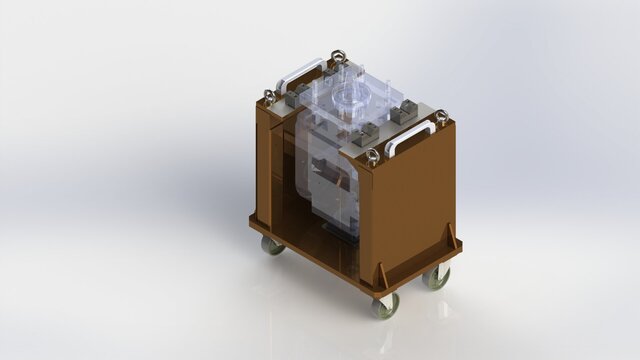 Support for Milling-Heads.