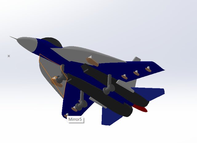3D model of Sukhoi su 27