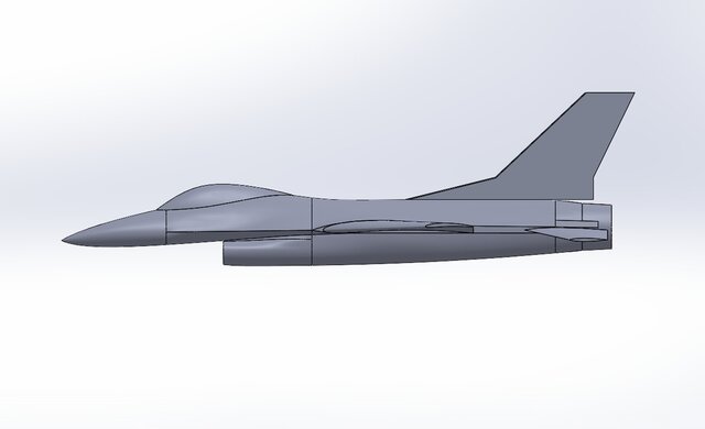 F-16 3D Model