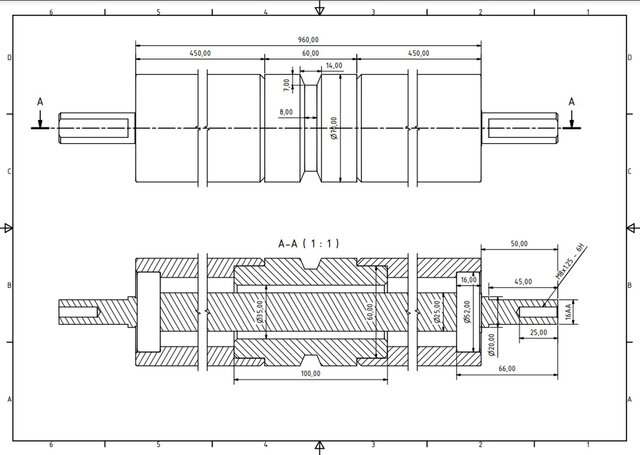 ⚙️ Conveyor Drum Design