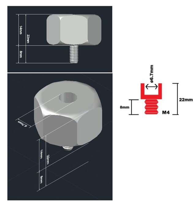 3D model of 3D