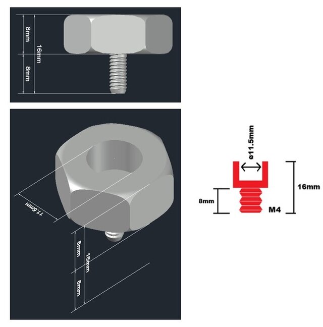 3D model of 3D