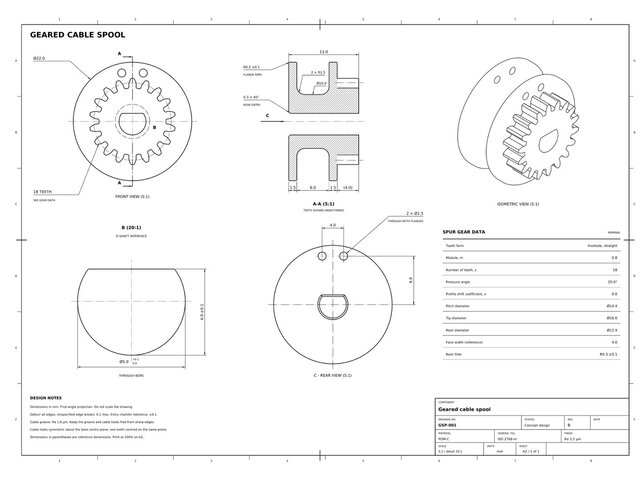 Mechanical CAD Design & Technical Drawing Examples – image 2 of 2