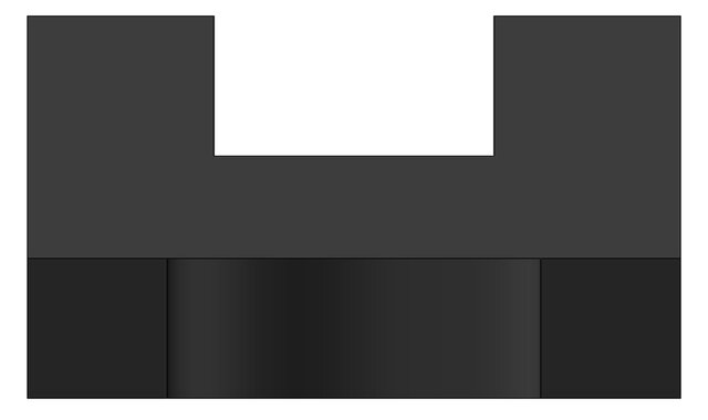 Mechanical Mounting Bracket with Two Bolt Holes – image 3 of 5