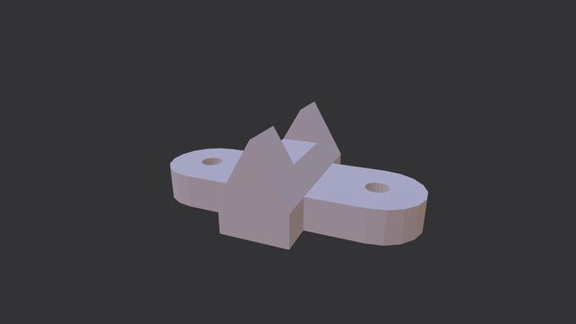 Mechanical Mounting Bracket with Two Bolt Holes – image 5 of 5