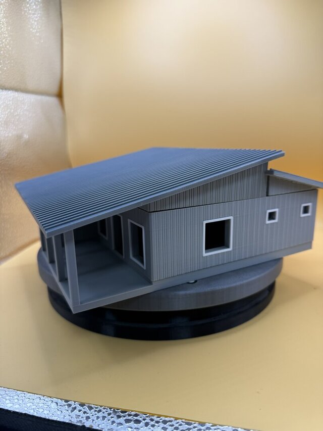 3D model of 3D Printed Scale Model from Building Photos and Floor Plan