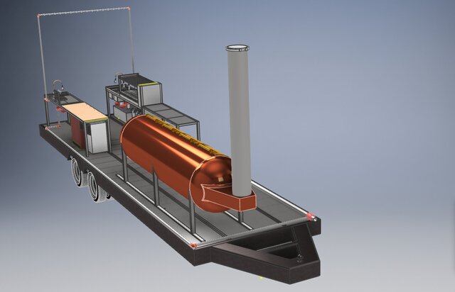 BBQ trailer kitchen layout