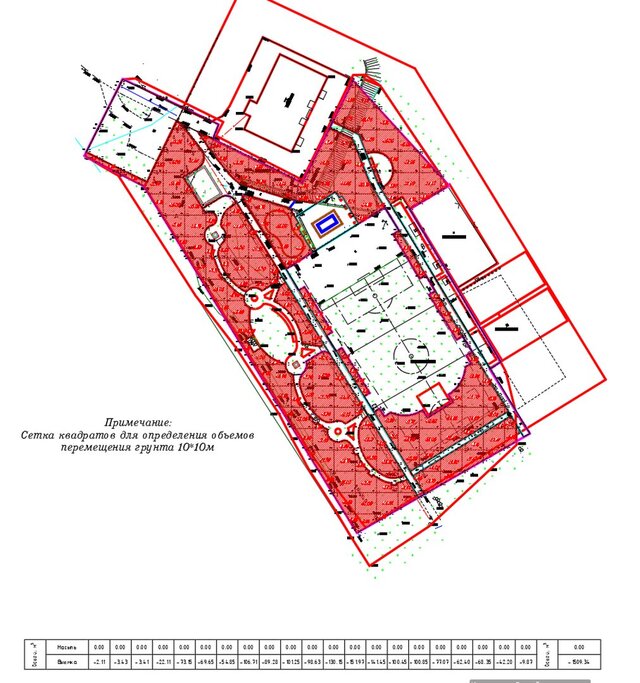 3D model of Full Geodetic Support for a Sports Park (3.5 ha / 34,915 m²) – Survey, Grading Design, Earthworks, Stormwater Drainage, and 3D Modeling