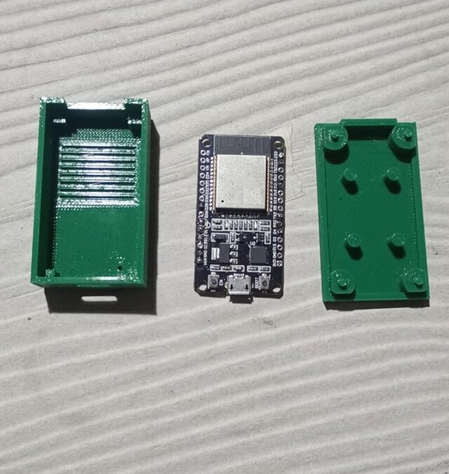 ESP32 Custom Enclosure – Functional CAD Design for 3D Printing – image 2 of 4