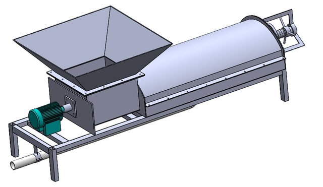Dewatering Screw Press Machine