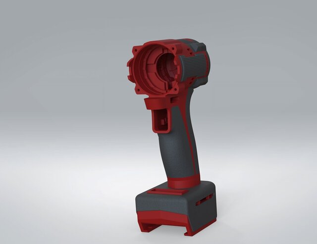 Cordless Power Tool Enclosure – Mechanical Design – image 2 of 3