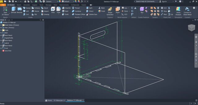 3D model of Mobile Storage Box