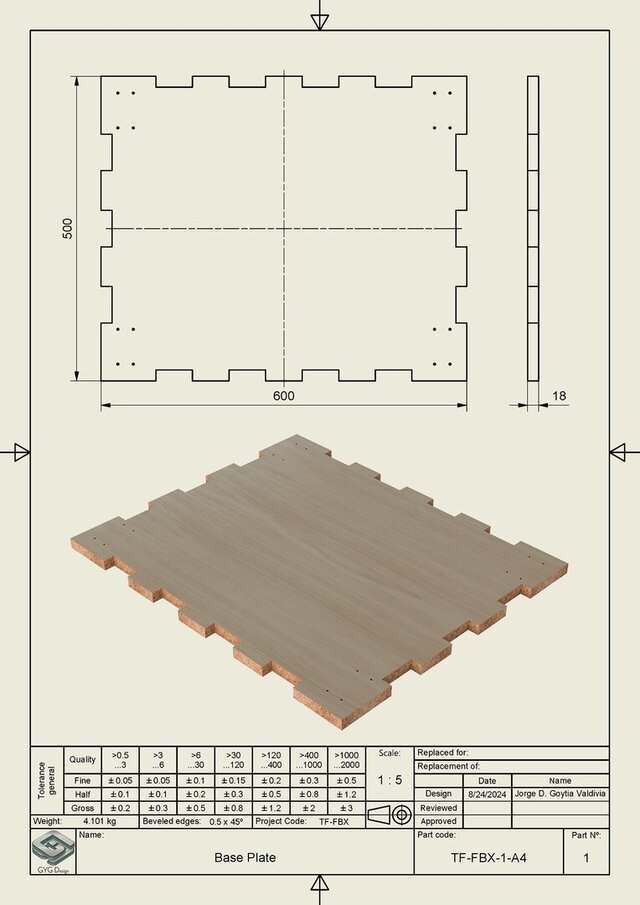 3D model of Mobile Storage Box