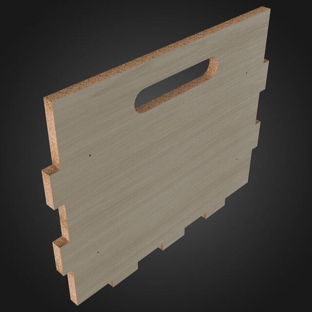 3D model of Mobile Storage Box