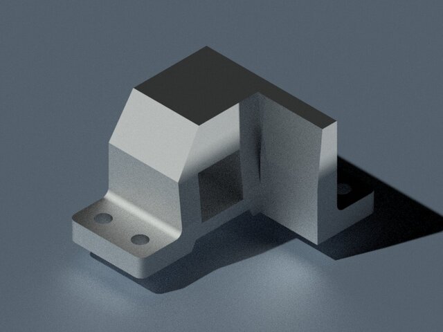 3D model of CAD Rendered Models
