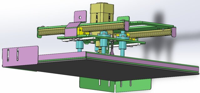 3D model of laser sack labeling machine