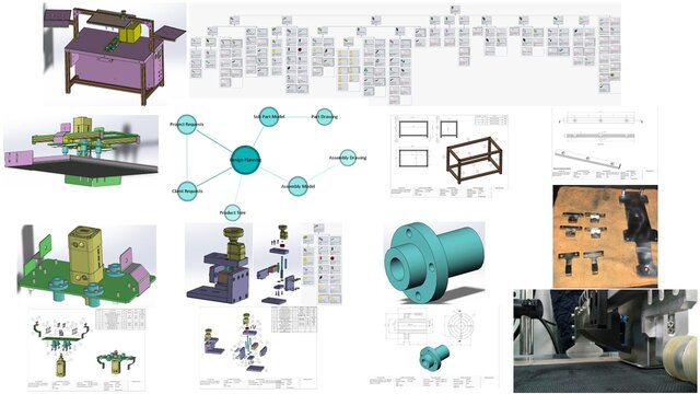 3D model of laser sack labeling machine