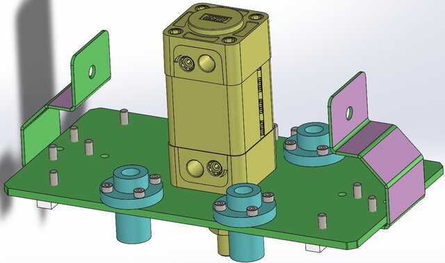 3D model of laser sack labeling machine