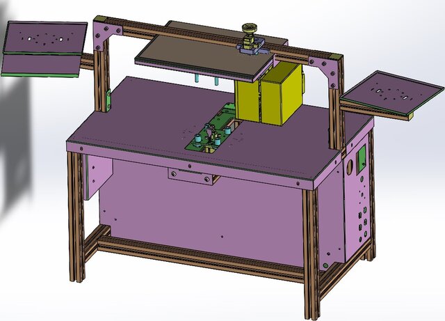 3D model of laser sack labeling machine