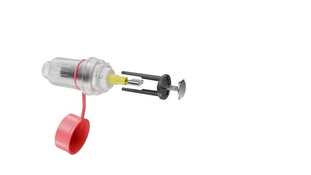 Solar PV Connector: Assembly, Cutaway and Exploded View Animation – image 3 of 6