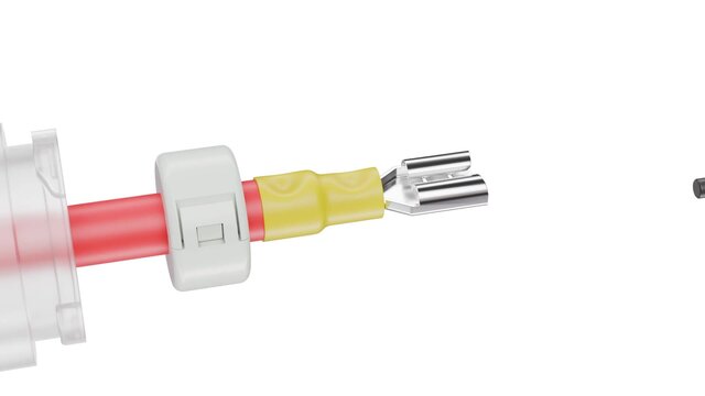 Solar PV Connector: Assembly, Cutaway and Exploded View Animation – image 2 of 6