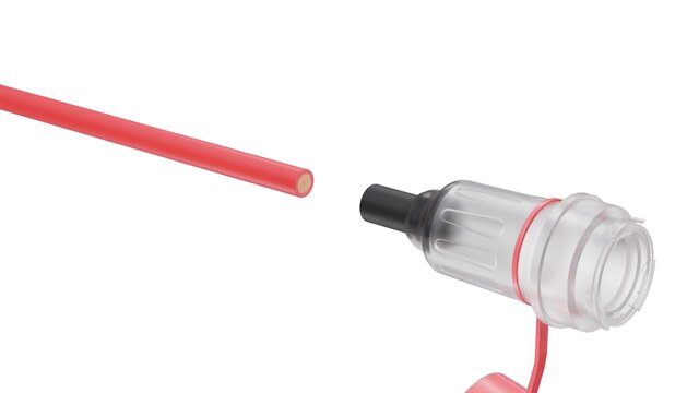 Solar PV Connector: Assembly, Cutaway and Exploded View Animation – image 6 of 6