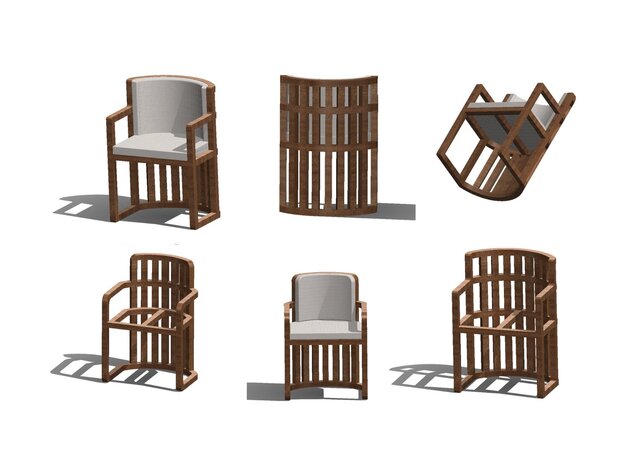 3D model of Furniture Design Portfolio