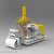 Cool fired tandem steam boiler