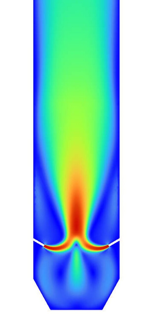 Combustor Species Transport & Combustion Simulation – image 7 of 7