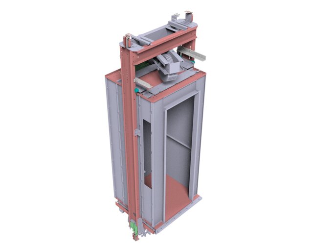 3D model of Elevator cabin design