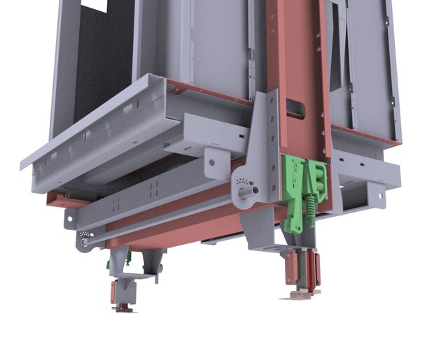 3D model of Elevator cabin design
