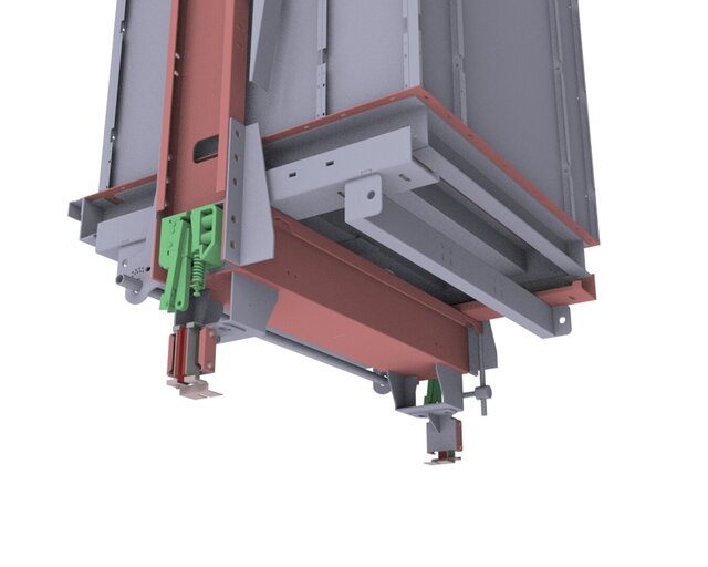 3D model of Elevator cabin design