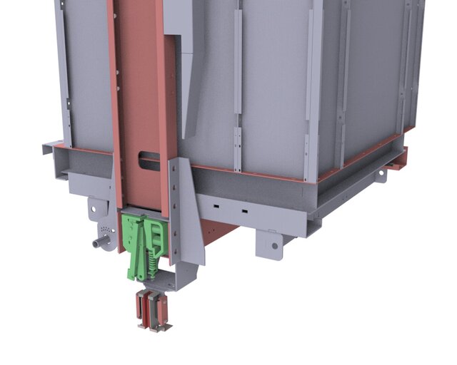 3D model of Elevator cabin design