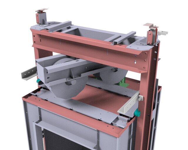 3D model of Elevator cabin design
