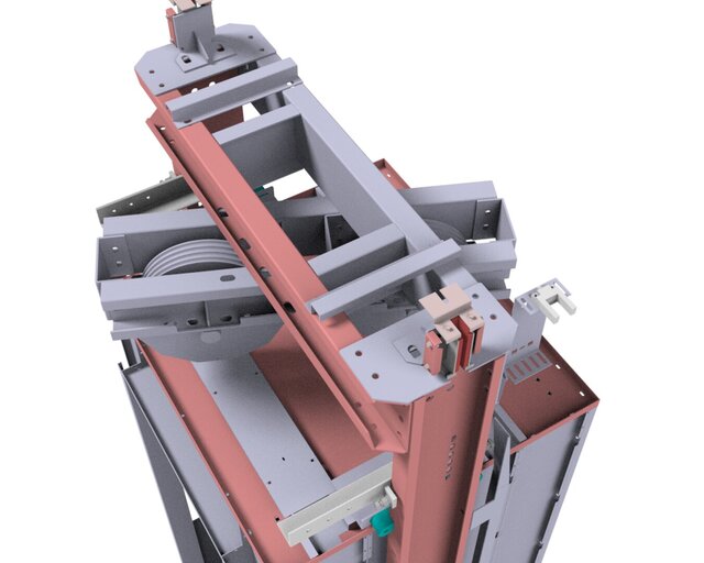 3D model of Elevator cabin design
