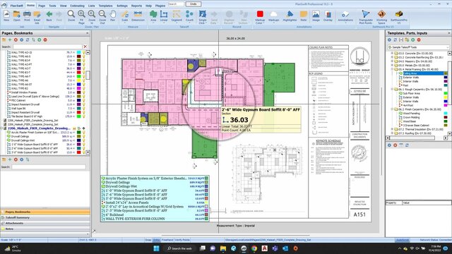 Construction Cost Estimation & Material Takeoff Workflow