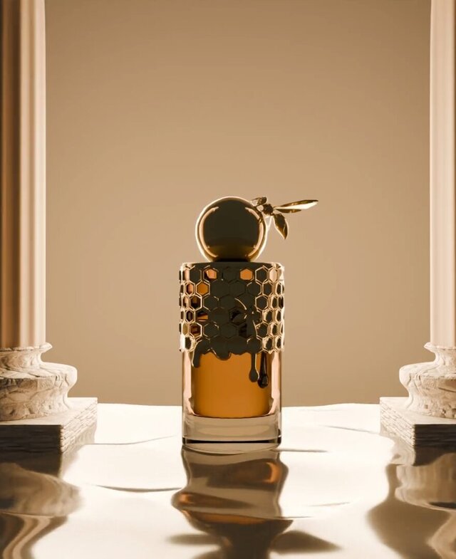 Honey Nectar – 3D Perfume with Bee & Liquid Surface Magic