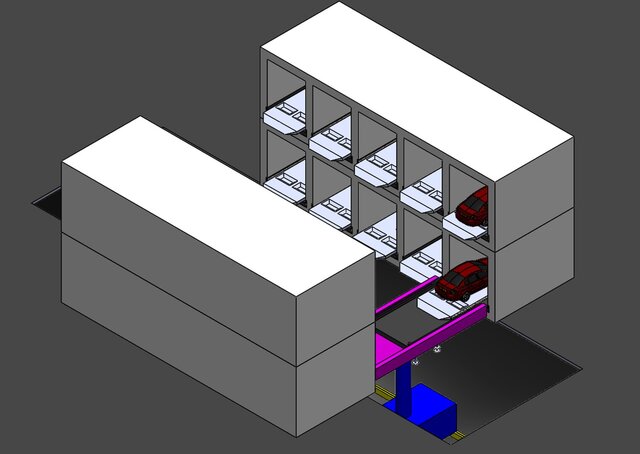 Automated Car Parking Model