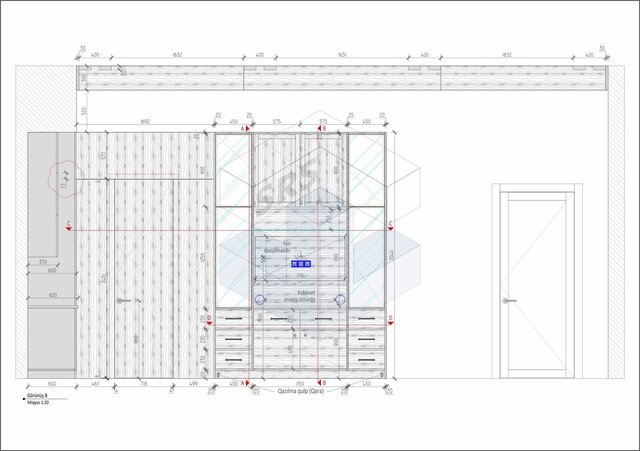 Custom Kitchen Manufacturing Drawings – image 4 of 7