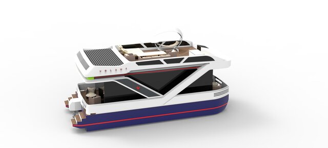 Marine Floating Villa Design Services