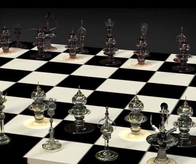 Gothic Chess Set