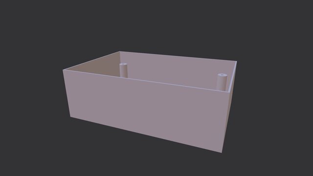 3D model of Injection Molding DFM Review — ABS Plastic Enclosure