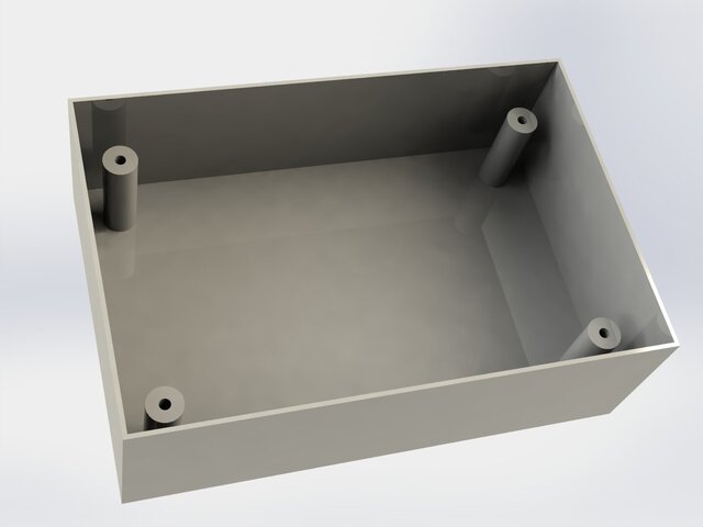 3D model of Injection Molding DFM Review — ABS Plastic Enclosure