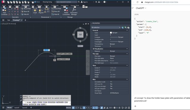 GPT-link : Your CAD system can draw parts and route pipes automatically