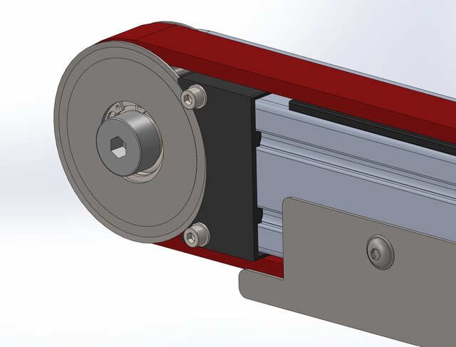 Gear guard on a belt conveyor – image 4 of 5