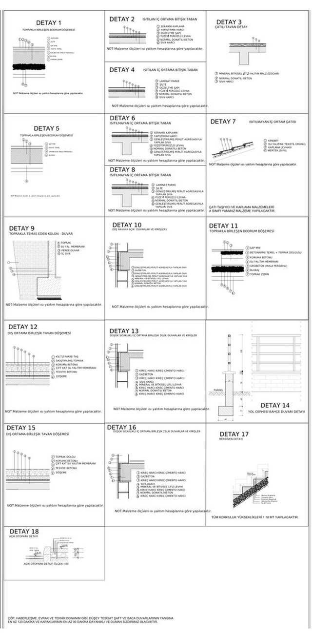 Residential Building | Plans, Section & Details – image 6 of 6